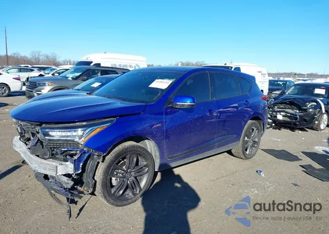 2021 Acura Rdx A-Spec Package z USA, uszkodzony, nr VIN 5J8TC1H69ML018490